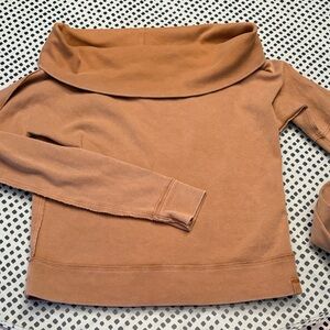 Free People off the Shoulder Sweatshirt